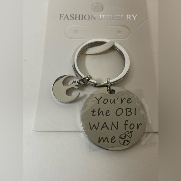 You’re the OBI keychain stainless steel - Picture 3 of 6